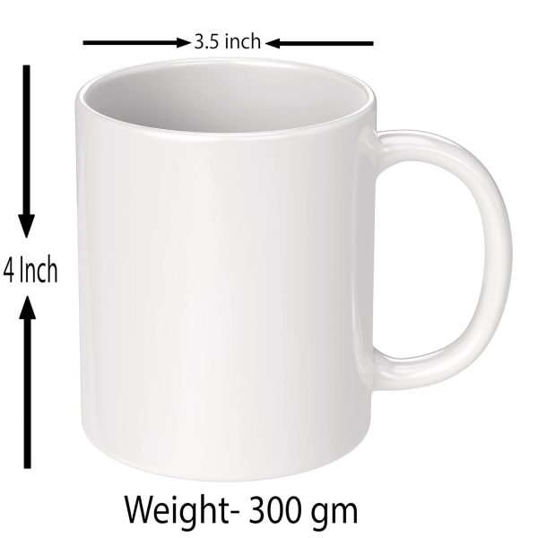 Doraemon Ceramic Coffee Mug | Anime Printed Tea & Coffee Mug | 325ml Gift Cup for Kids & Fans